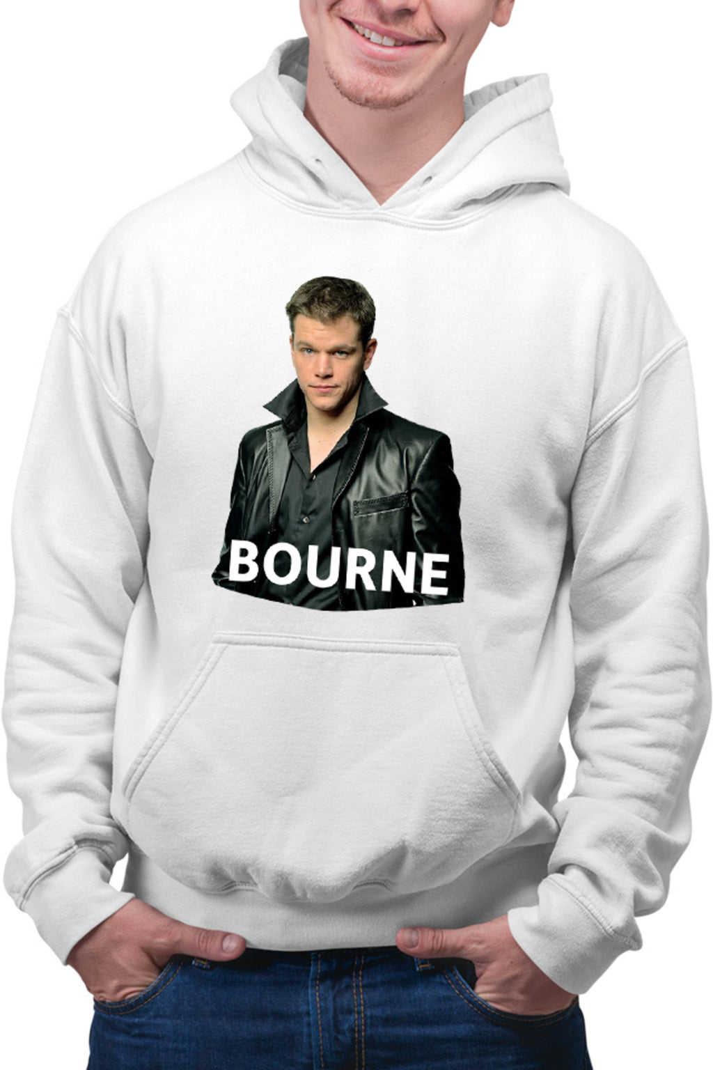Hanorac barbati Bourne Matt Damon Celebrity Identity Theatrical Films