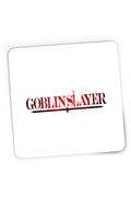 Mousepad Gaming Goblin Slayer Logo Kumo Kagyu Light Novel Anime Manga, 21x19 cm