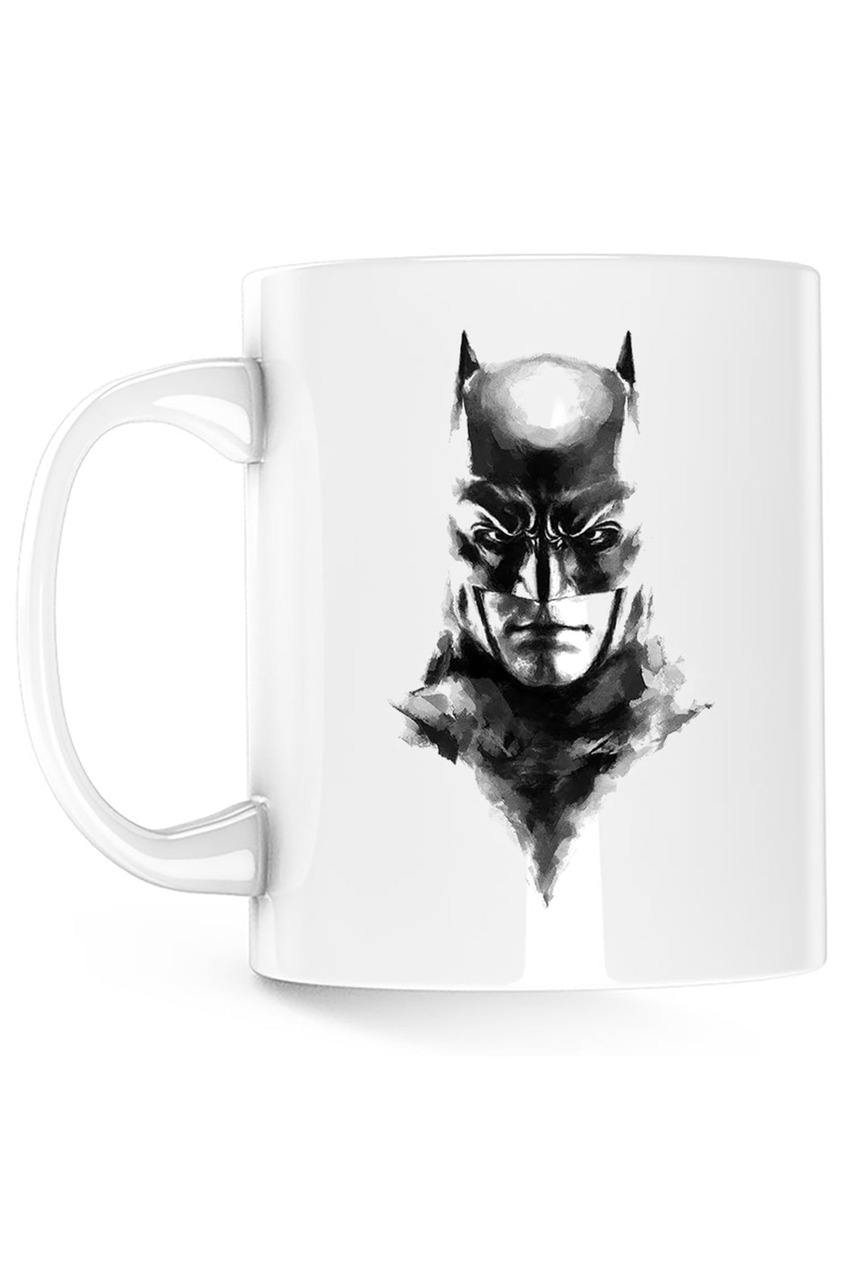 Cana Batman Face Mask Disney Comics Hero, alba, 330 ml