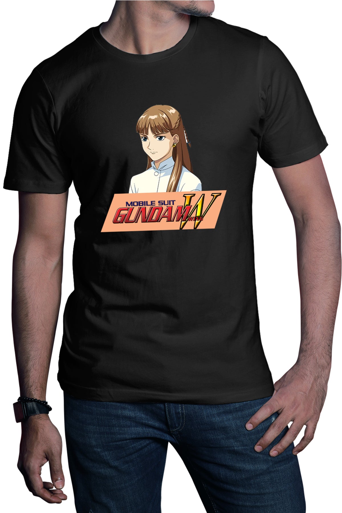 Tricou barbati dam Wing Helena Orange Banner