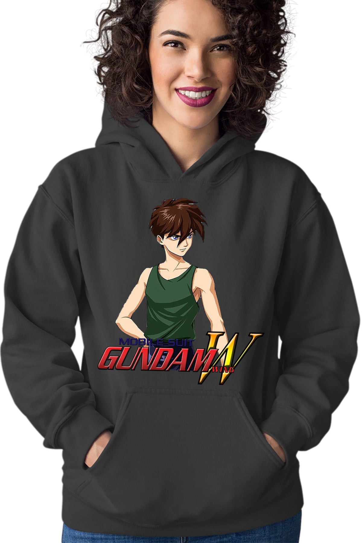 Hanorac dama Gundam Wing Heero Angry Guy Anime Eater