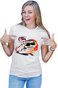Tricou dama Magi The Labyrinth of Magic Morgiana Fight Leg Fire