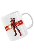 Cana Ironman Logo Suit Accident American Comic Books, alba, 330 ml