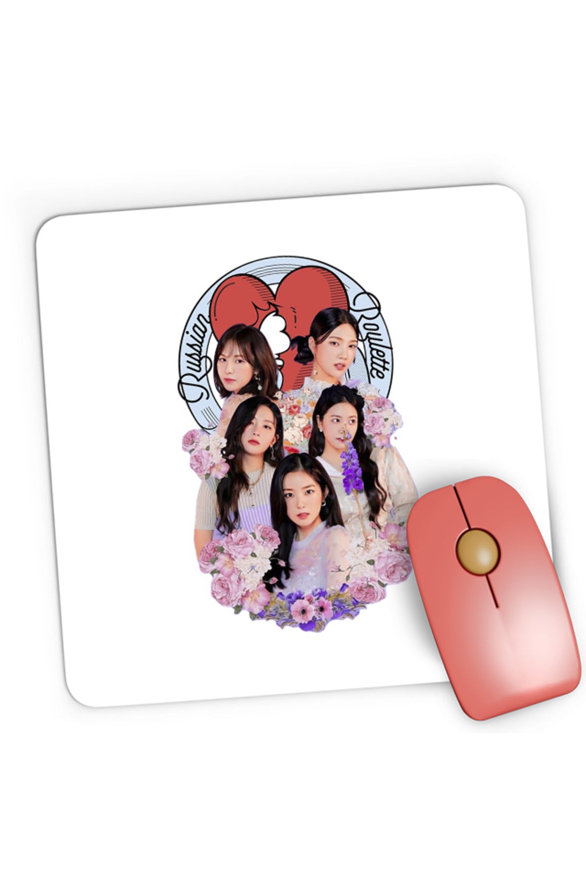 Mousepad Gaming Red Velvet Group Idols Korea Music Awards MTV, 21x19 cm