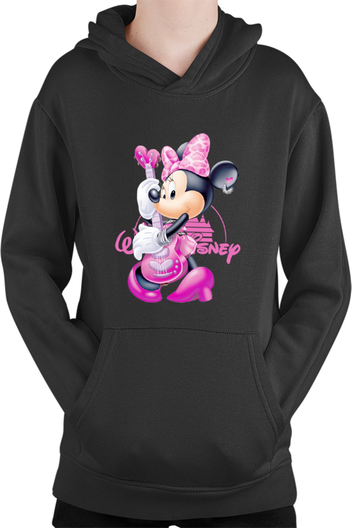 Hanorac copii Mickey Mouse Minnie Rock n roll Music Fun
