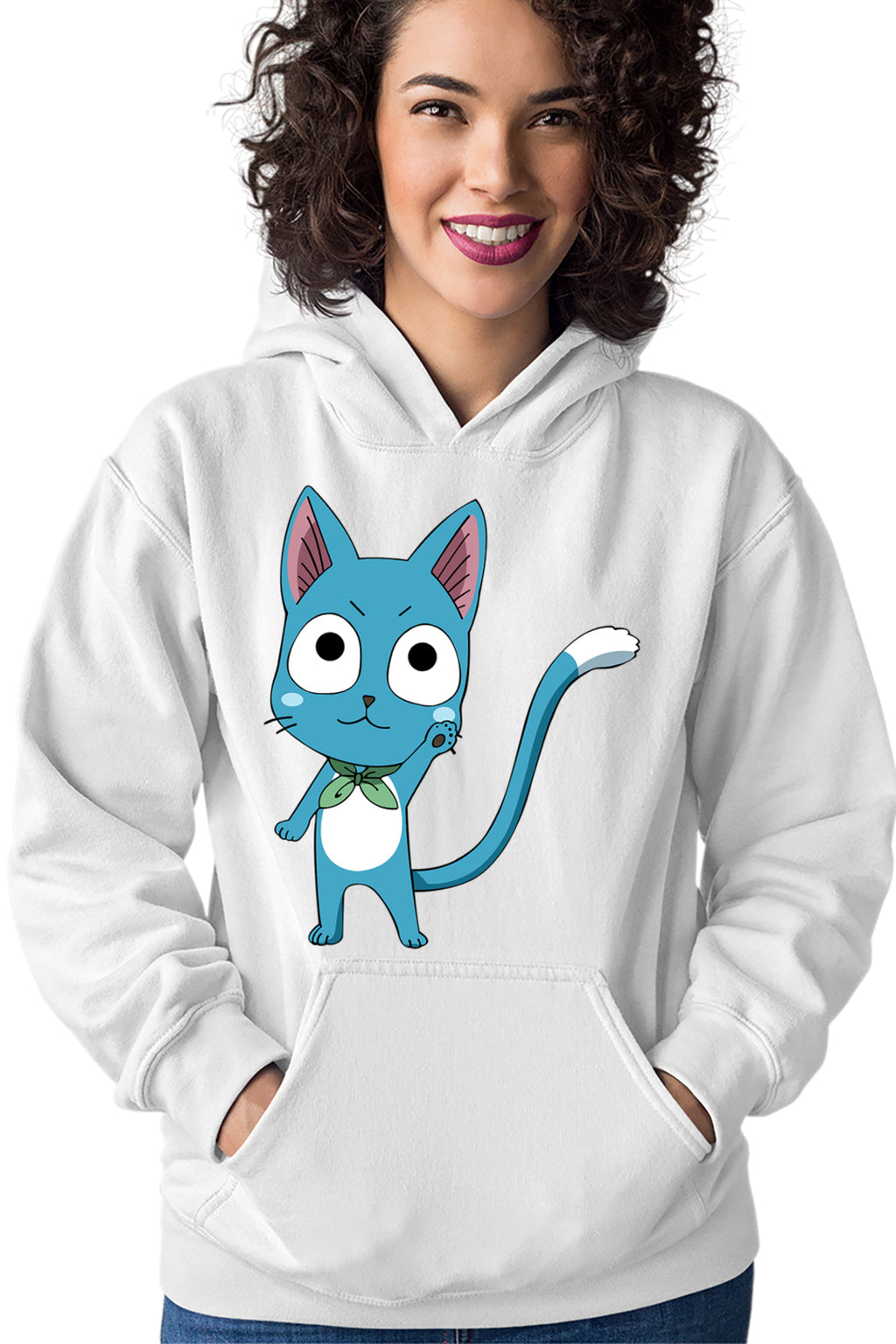 Hanorac dama Fairy Tail Happy Cat Ninja City Mustang