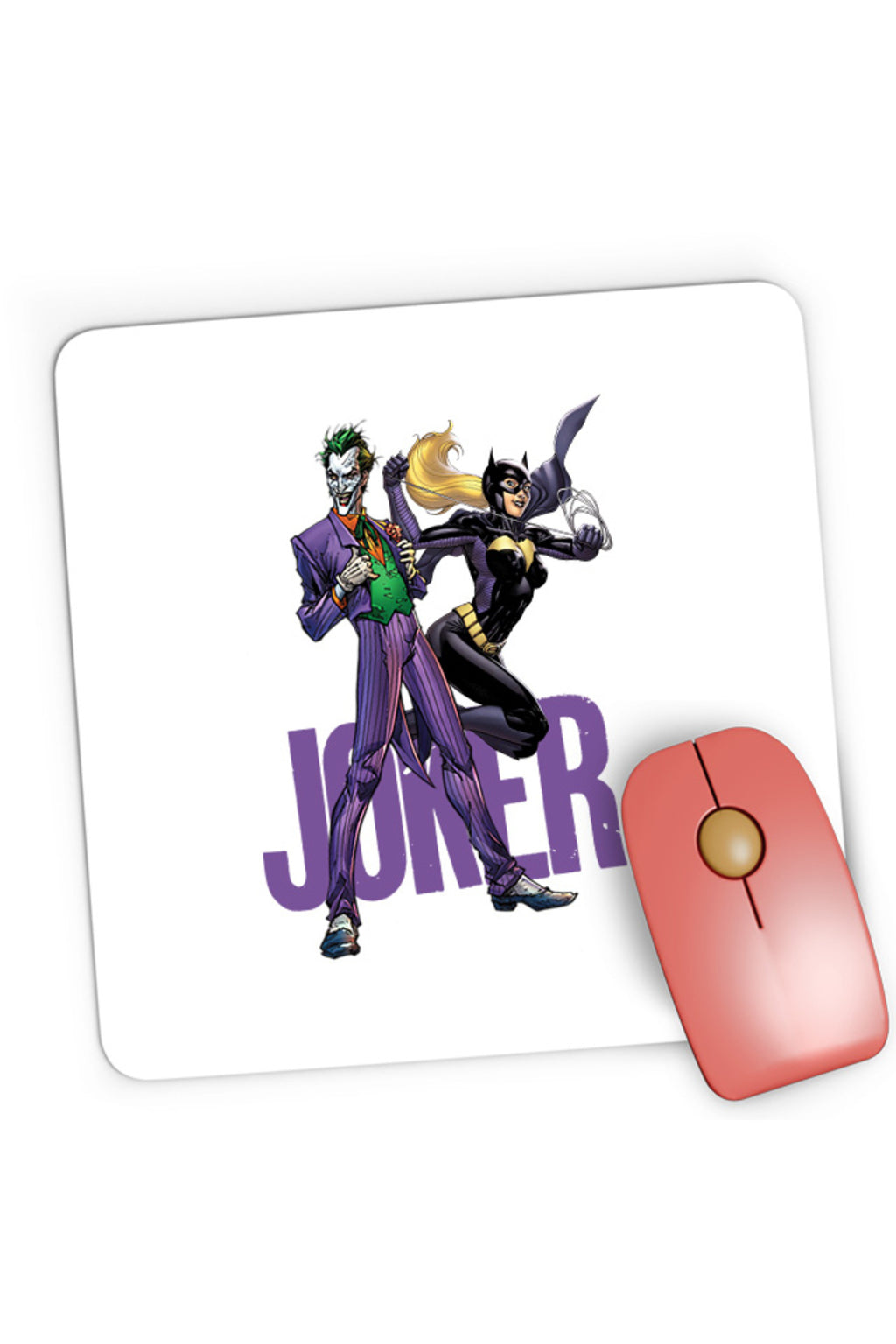 Mousepad Gaming Joker Batwoman Carneval Story, 21x19 cm