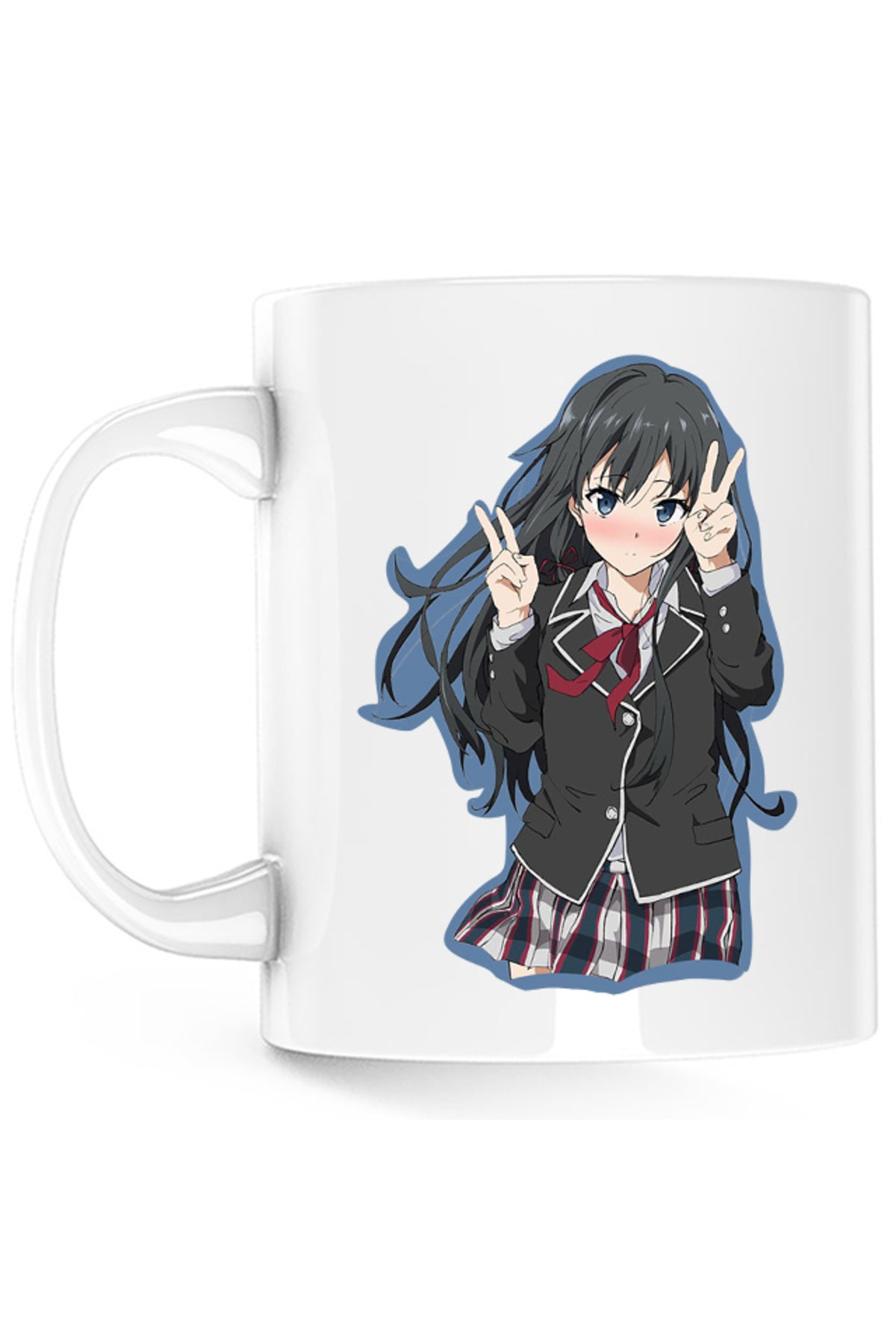 Cana OreGairu Yukino Yukinoshita Wind Kuundere Manga, alba, 330 ml