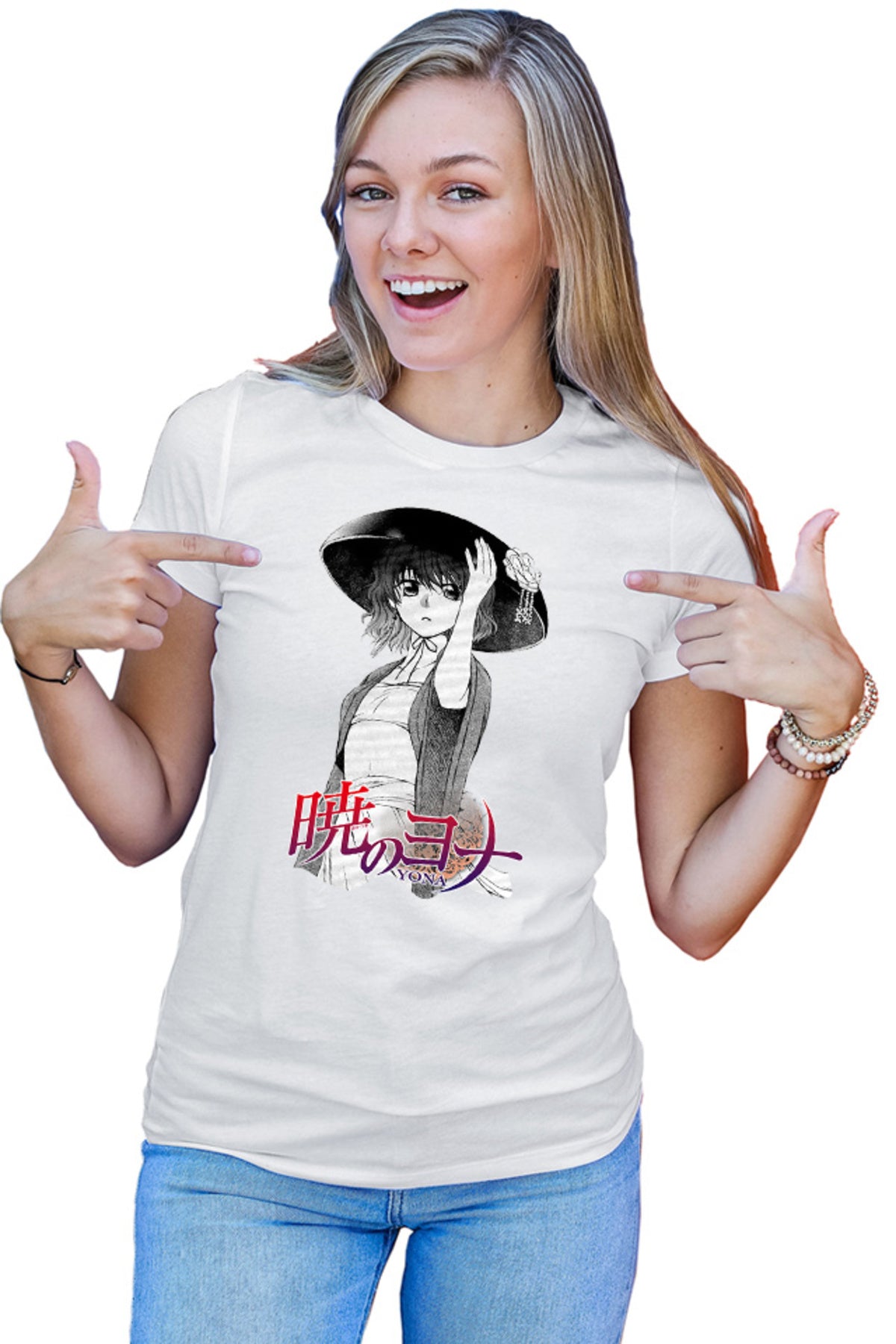 Tricou dama Yona of the Dawn Manga Animeuri Hat Flower Yona