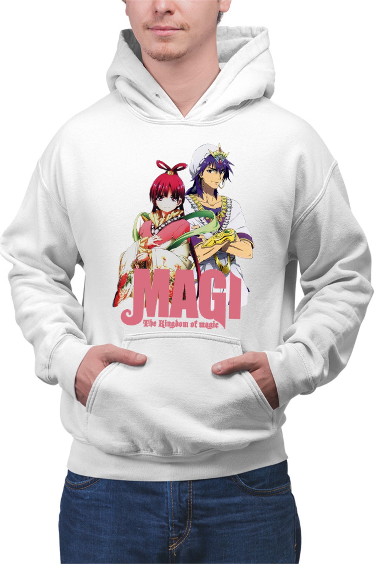 Hanorac barbati Magi The Labyrinth of Magic Kougyoku Queen Sinbad Cool