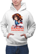 Hanorac barbati Haruhi Suzumiya SOS Club President Sci-fi Anime Otaku