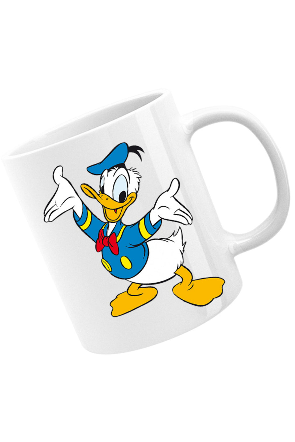 Cana Donald Duck Sailor Happy Cartoon Children, alba, 330 ml