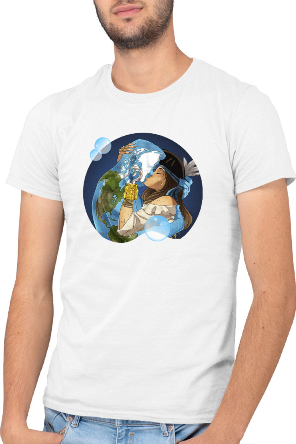 Tricou barbati NFT XOXO Earth Protect Nature Mother Animals