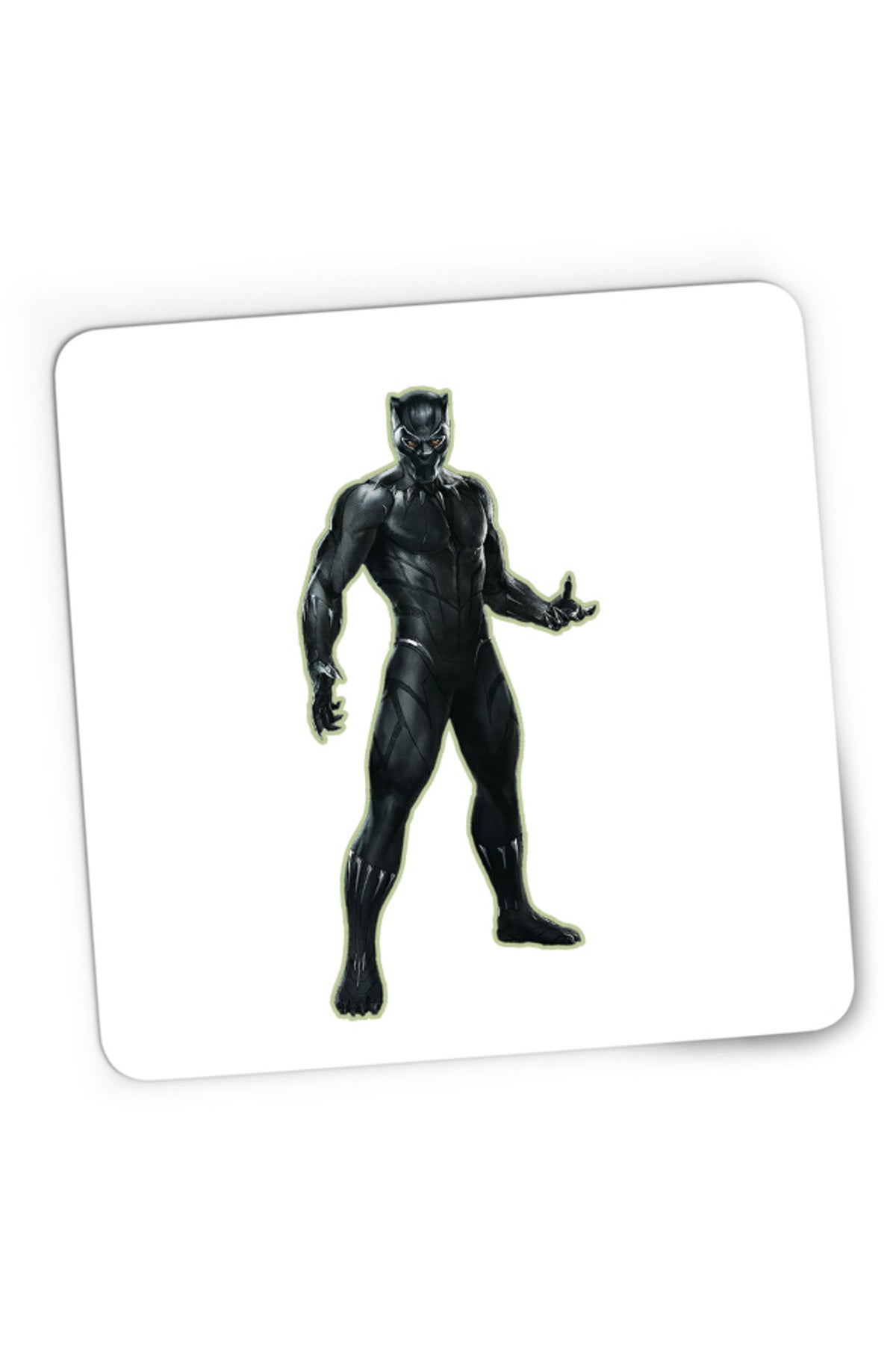 Mousepad Gaming Black Panther Wakanda Kingdom Stan Lee Marvel, 21x19 cm