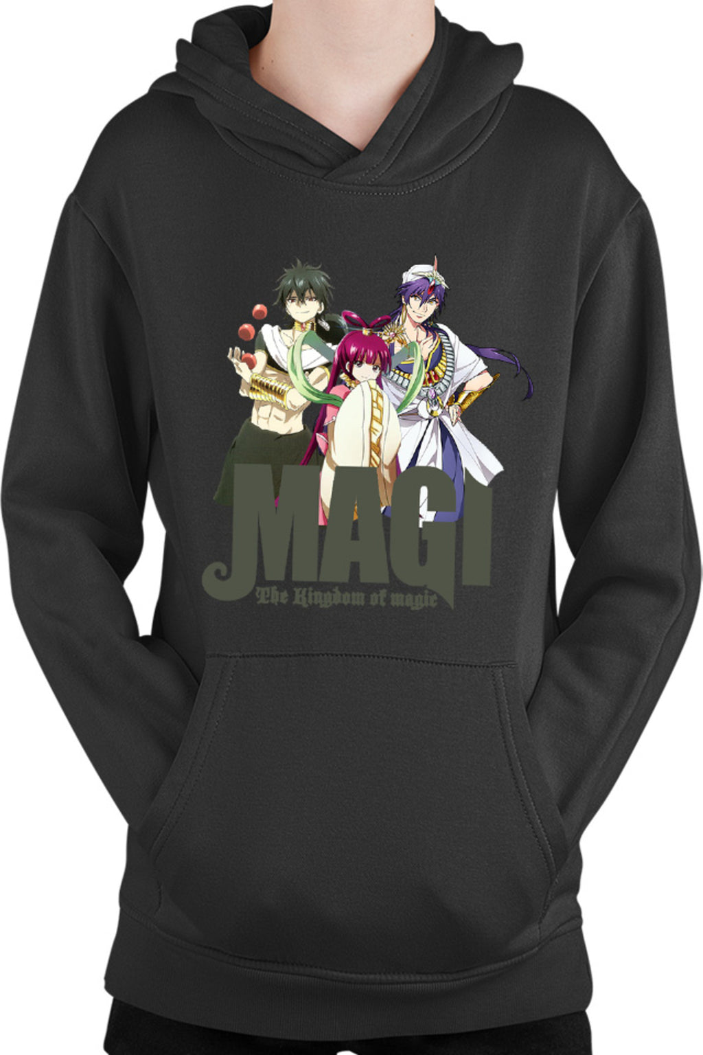 Hanorac copii Magi The Labyrinth of Magic Kougyoku Queen Judar Sinbad Trio