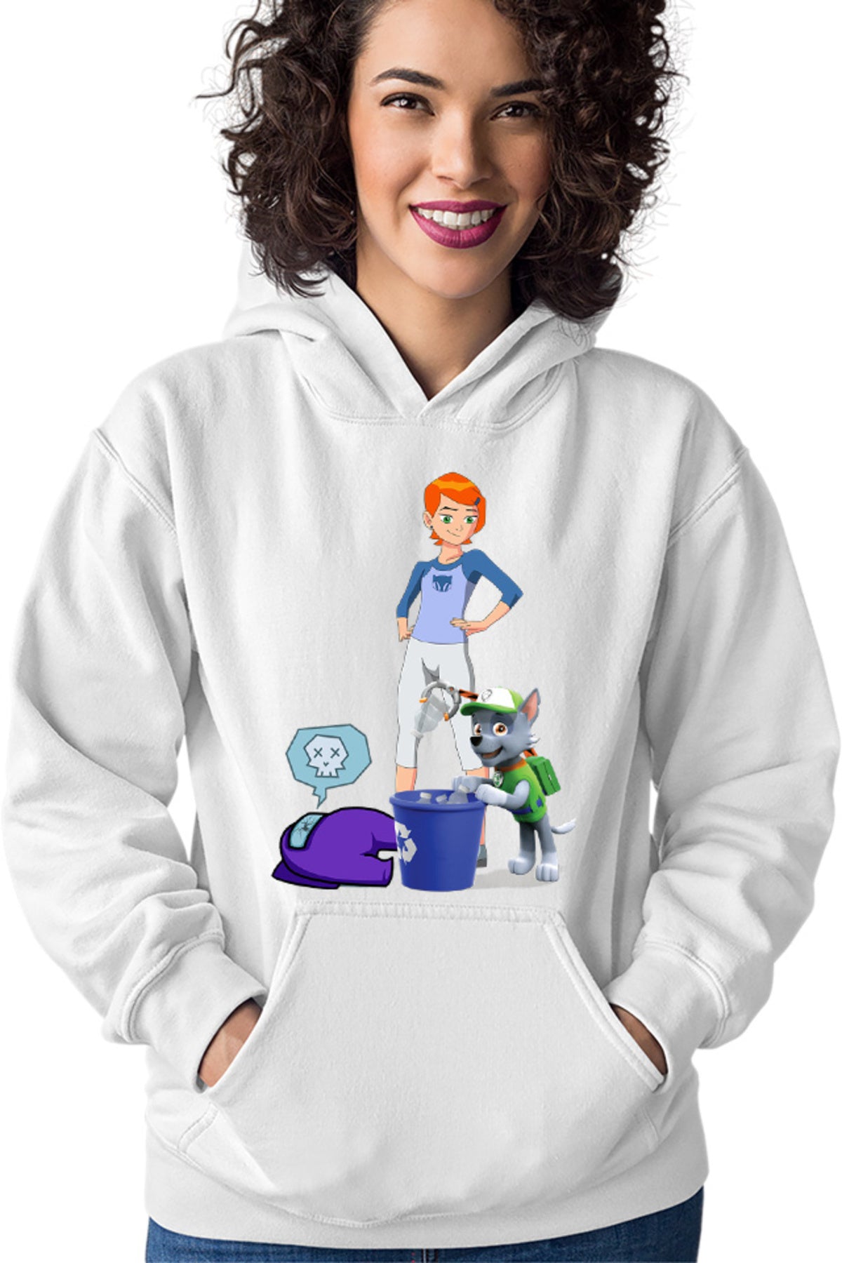 Hanorac dama Paw Patrol Recycle Dog Ben10Among