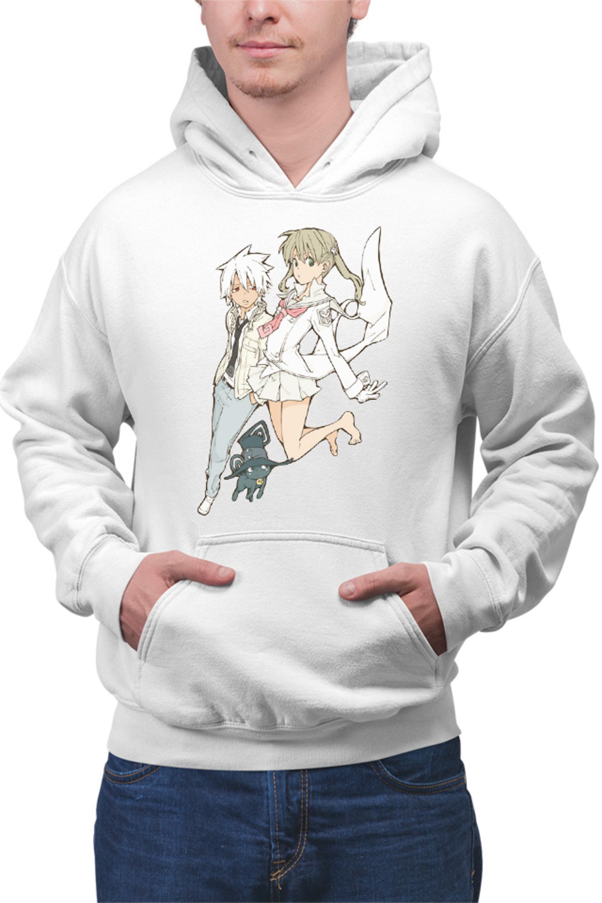 Hanorac barbati Soul Eater Black Star Maka Angel Version Manga