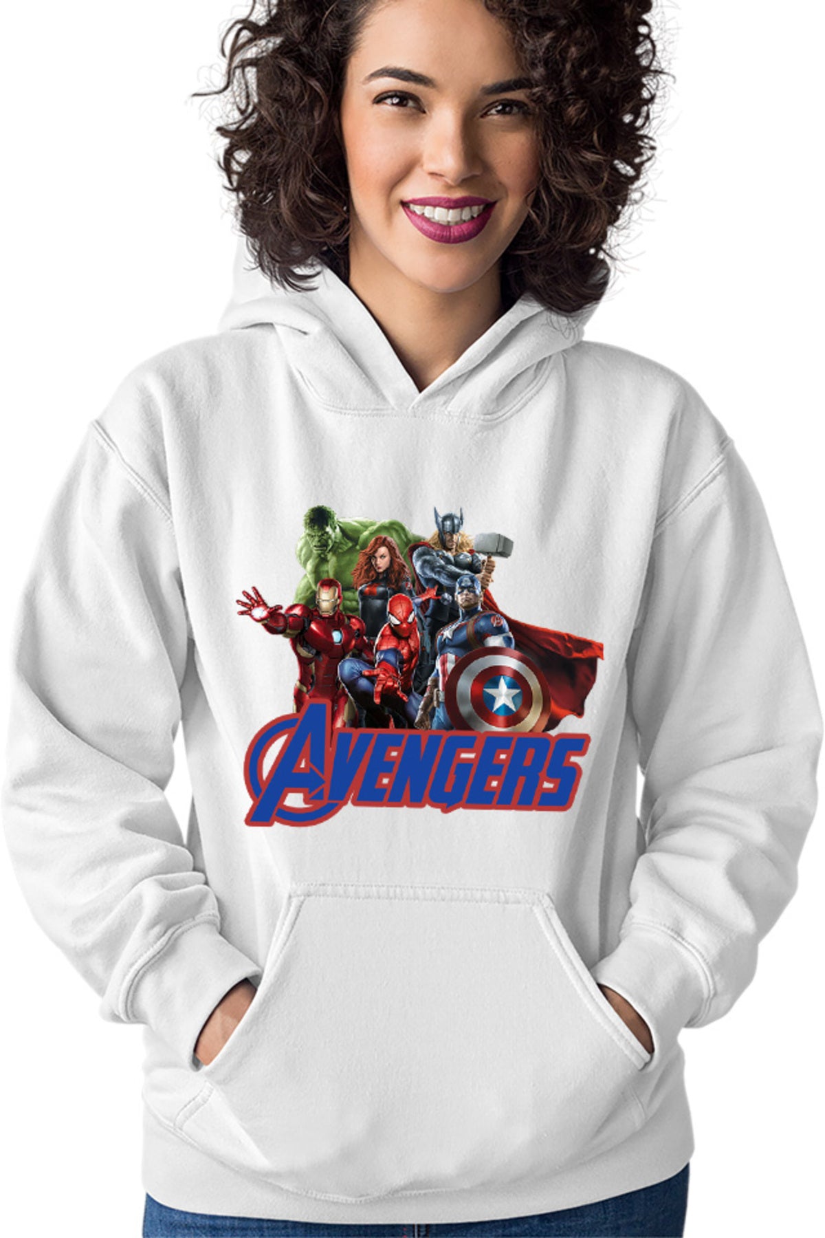 Hanorac dama Thor Avangers Group Spiderman Ally Hero Marvel DC Comedy