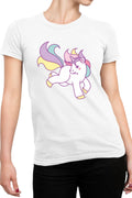 Tricou dama Unicorn Squad Happy Beautiful Rainbow