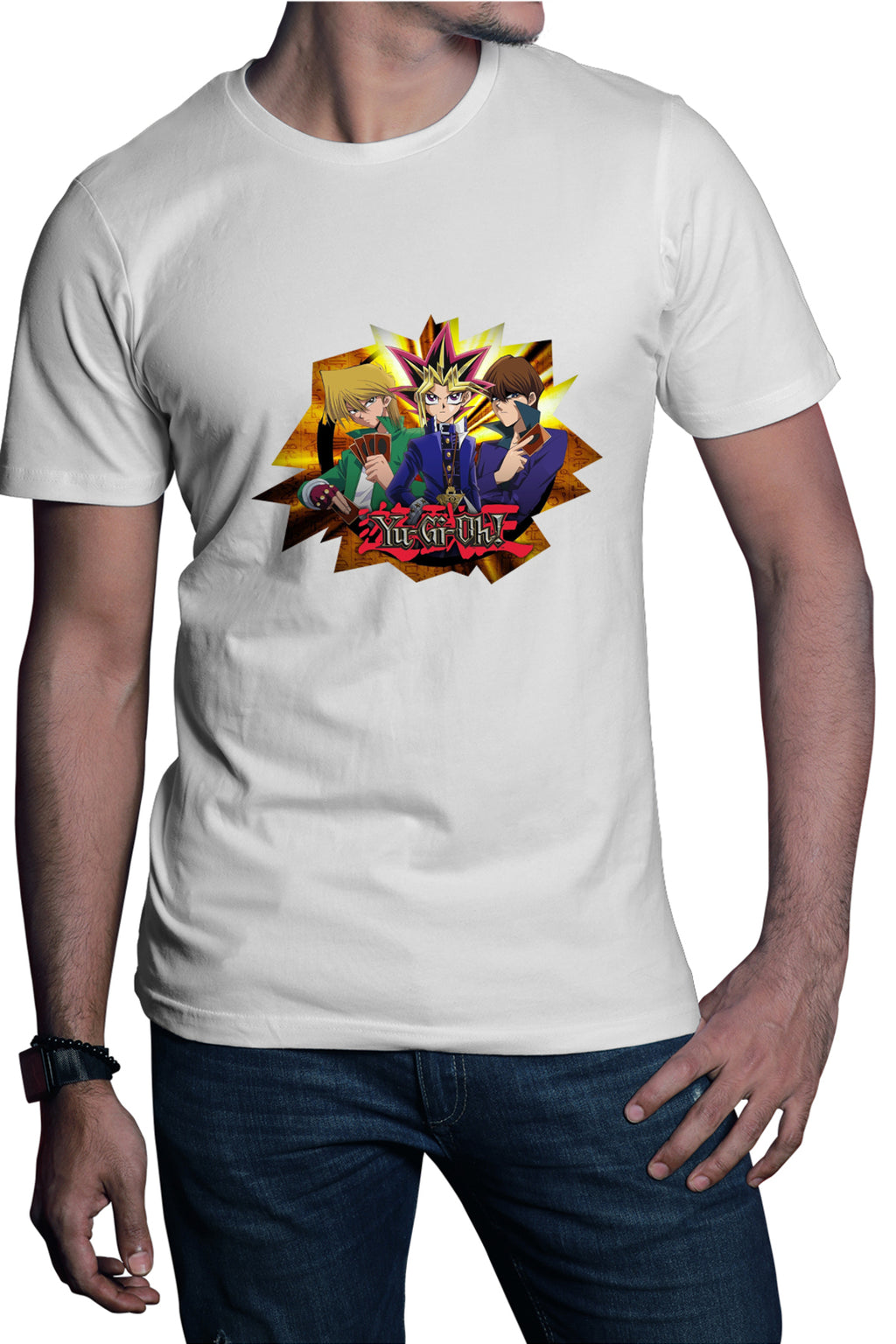 Tricou barbati Yu Gi Oh Game King Toei Monster Spell Trap