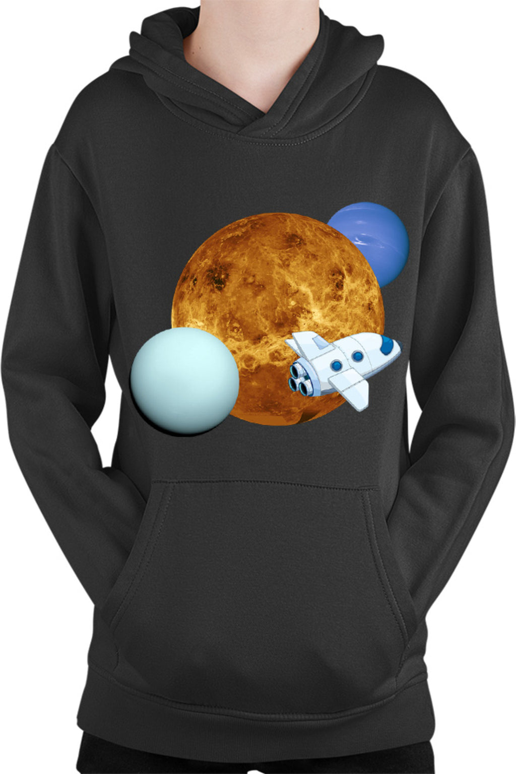 Hanorac copii NASA Neptune Sun Space Rocket