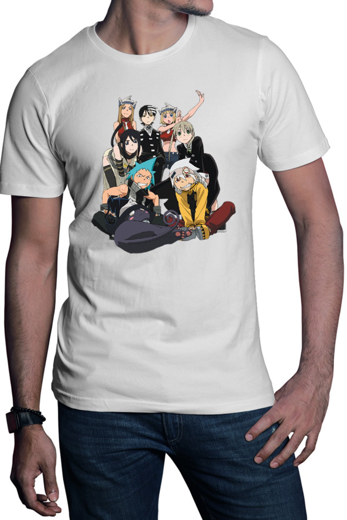 Tricou barbati Soul Eater Group Supranatural God Death Soul