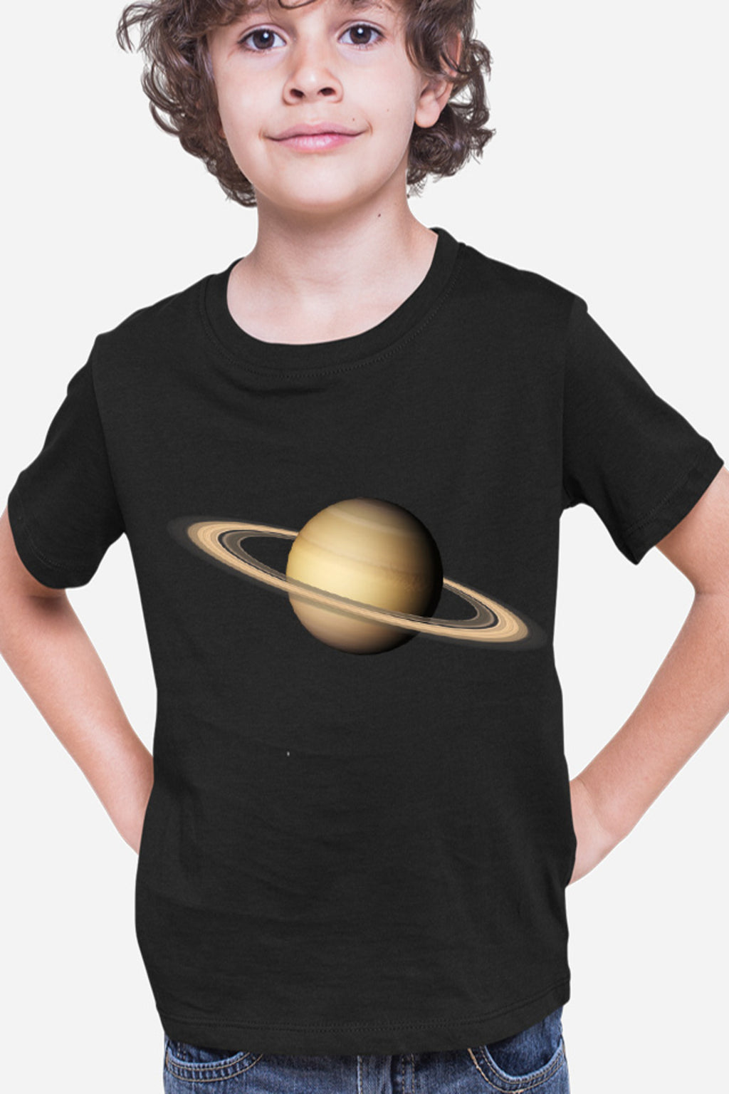 Tricou copii NASA Saturn Rings Astronomy
