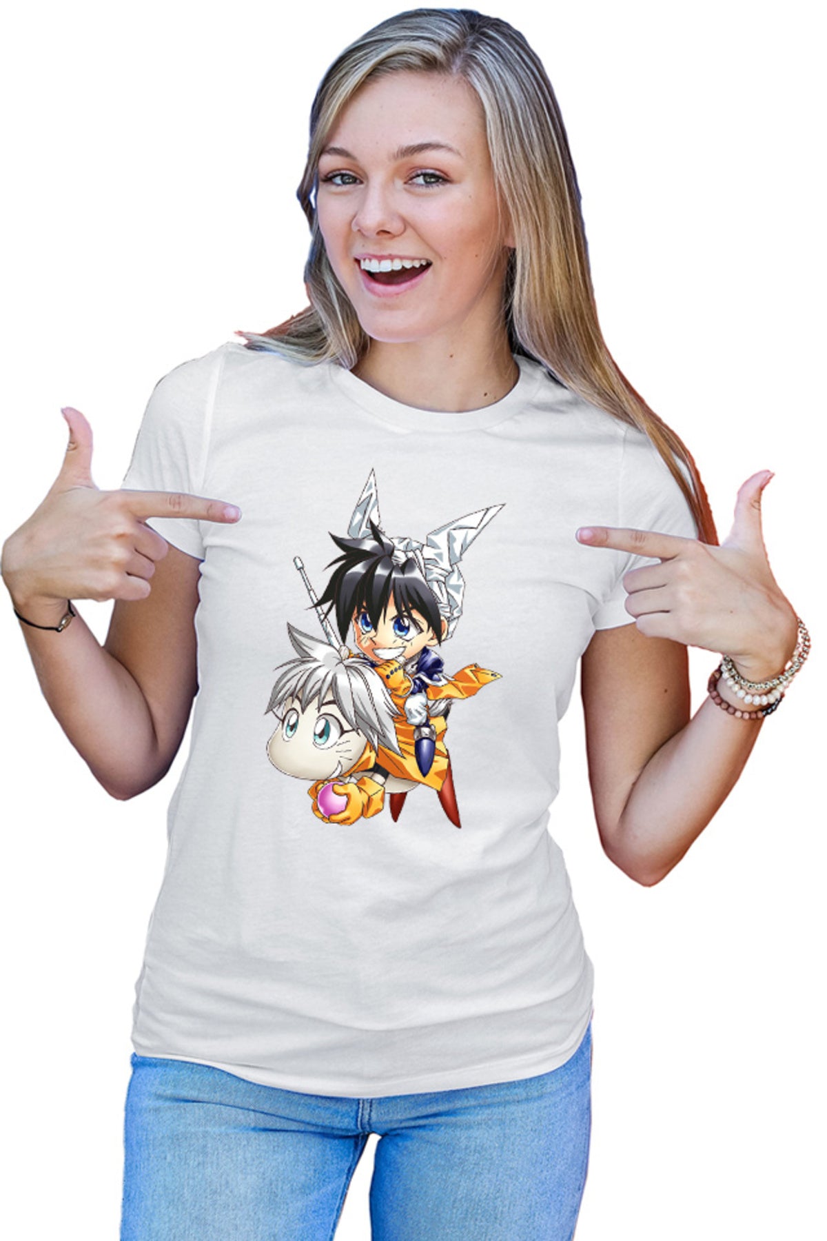 Tricou dama Hoshin Engi Taikoubou Sibuxiang Chibi Fly Rod Otaku Naruto
