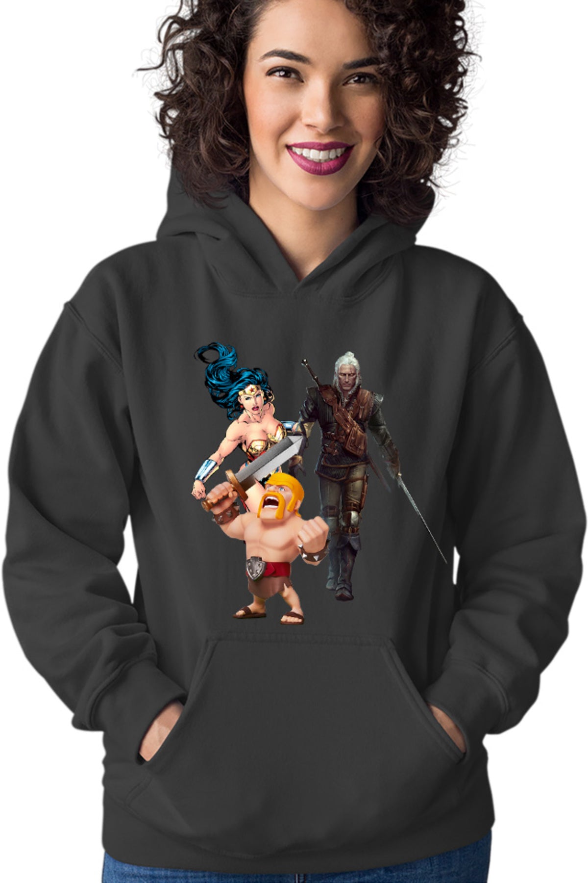 Hanorac dama Clash of Clans Witcher Wonder Woman Infantry