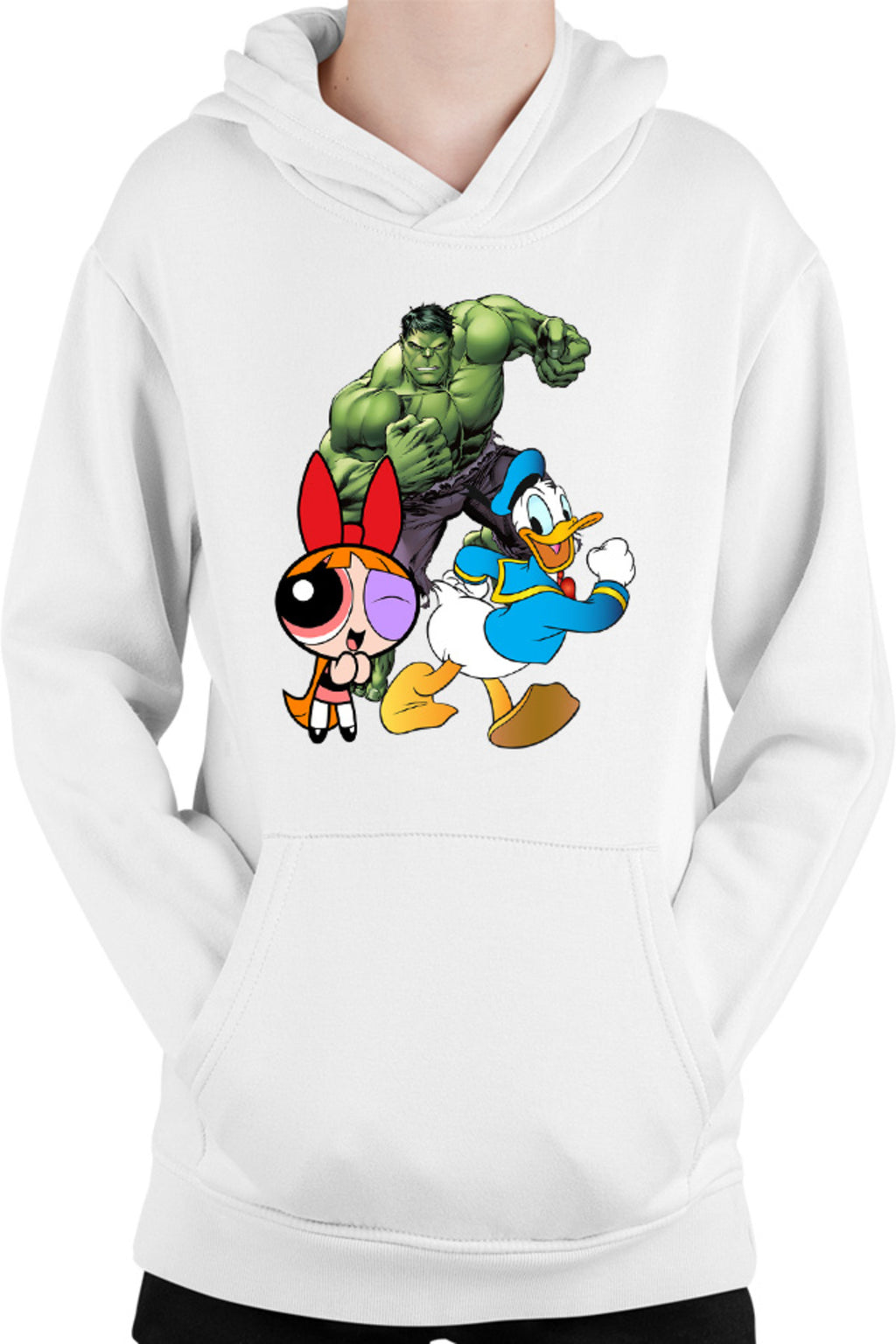 Hanorac copii Hulk Marvel Donald Duck Powerpuff Girls