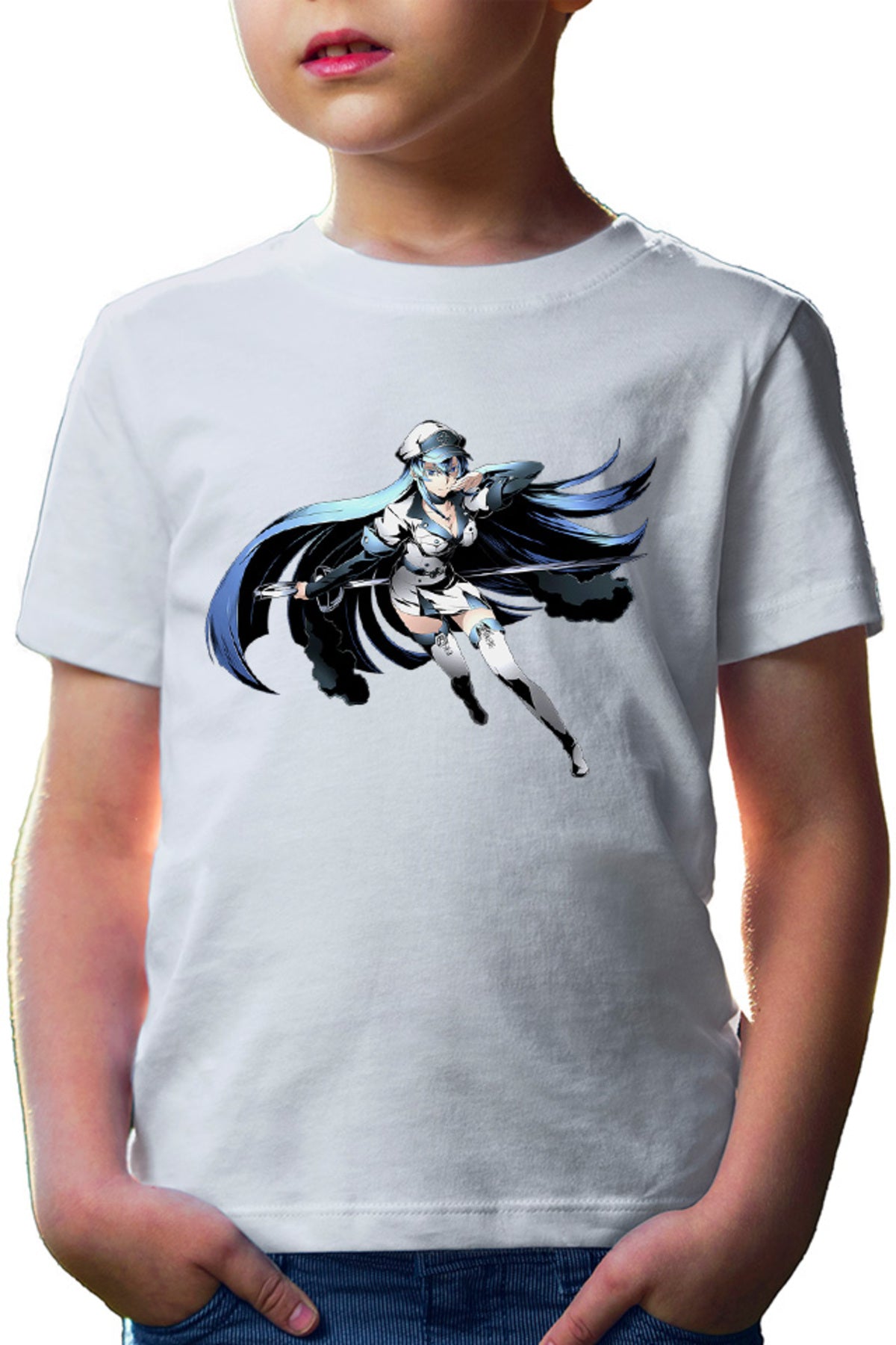 Tricou copii Akame ga Kill Esdeath Otaku Japan Boss Horror