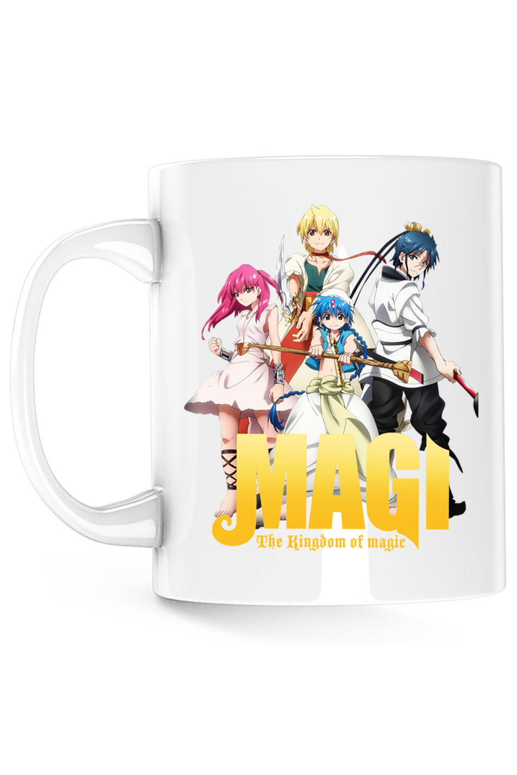 Cana Magi The Labyrinth of Magic Protagonists Group Poster Pose, alba, 330 ml