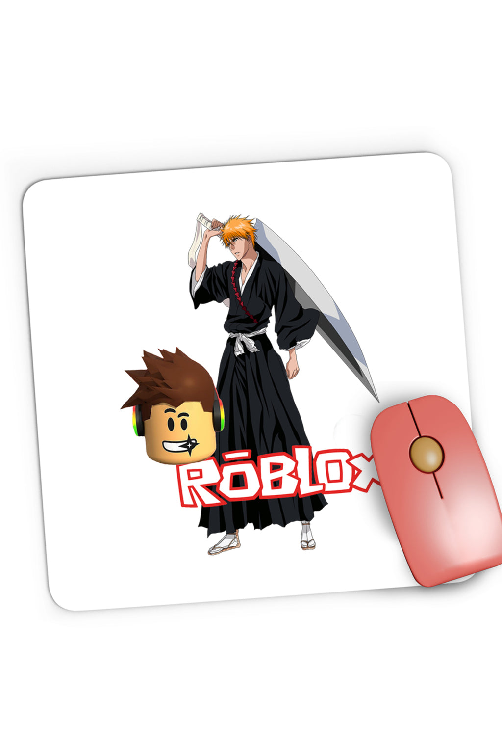 Mousepad Gaming Bleach Ichigo Roblox Samurai Studio Home, 21x19 cm