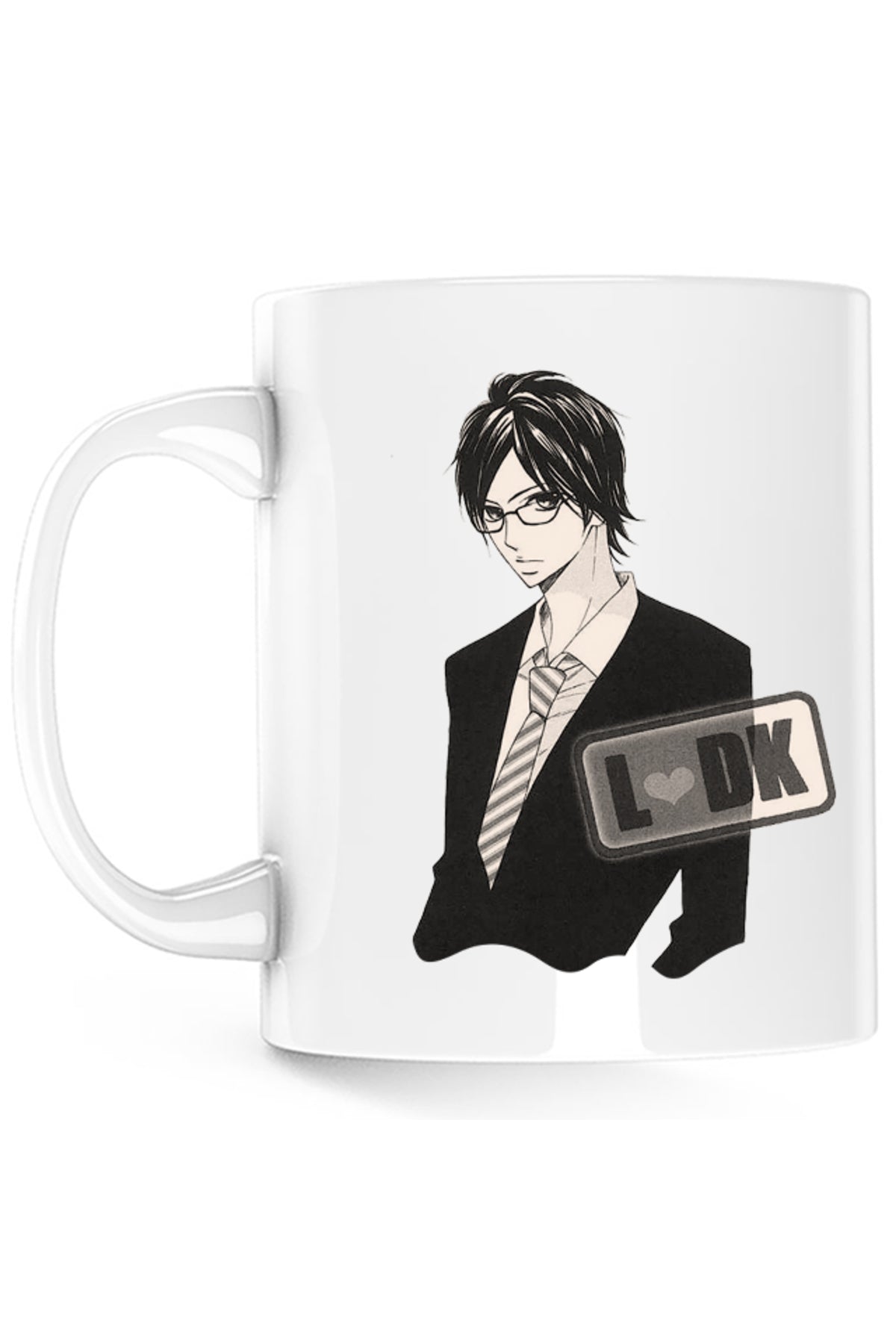 Cana LDK Shuusei Glasses Elegant Romance Anime, alba, 330 ml