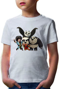 Tricou copii Brawl Stars Panda Arena Kung Fu Clash Royale Supercell