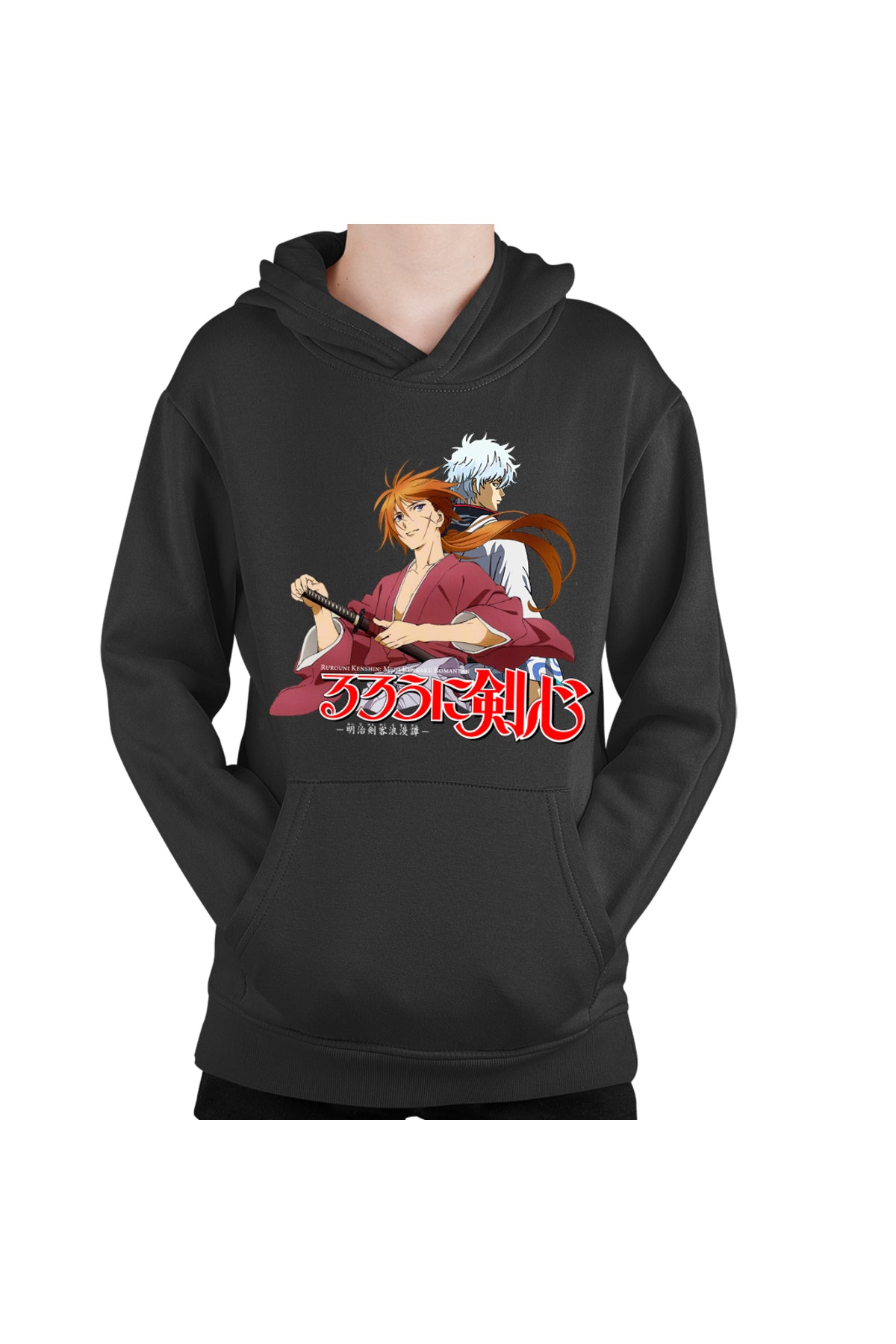 Hanorac copii Rurouni Kenshin Gintoki Kenshin Back