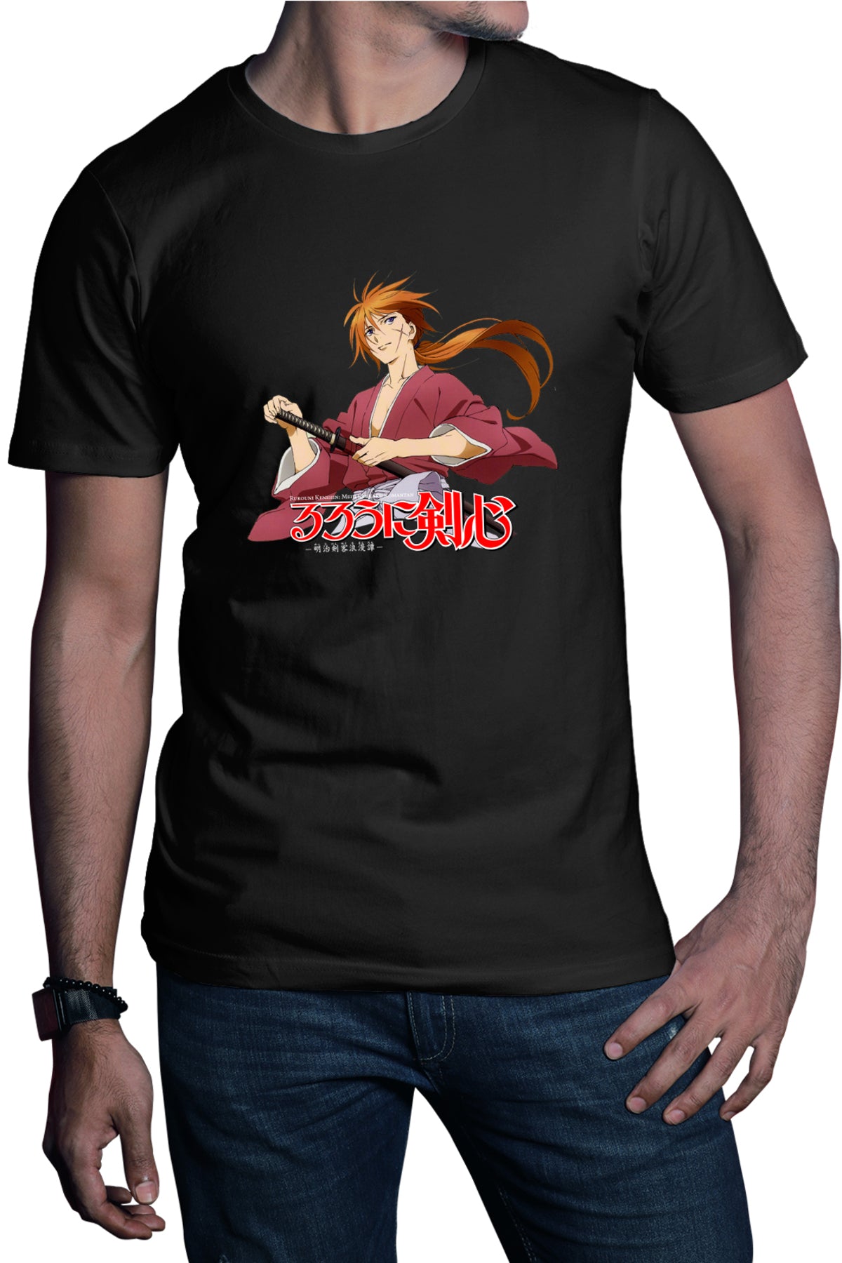 Tricou barbati Rurouni Kenshin Sword Nobuhiro Watsuki
