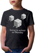 Tricou copii Minecraft Ghost Shoot Fire Nether Horror