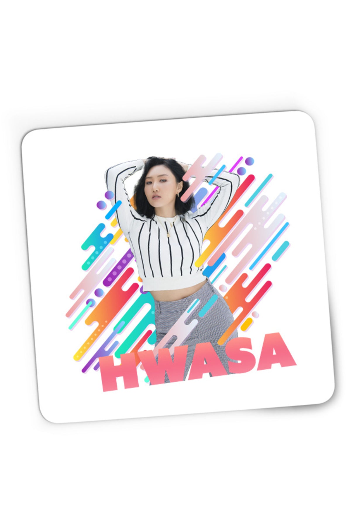 Mousepad Gaming Mamamoo Singer Solo Hwasa y Pop Music Korean, 21x19 cm