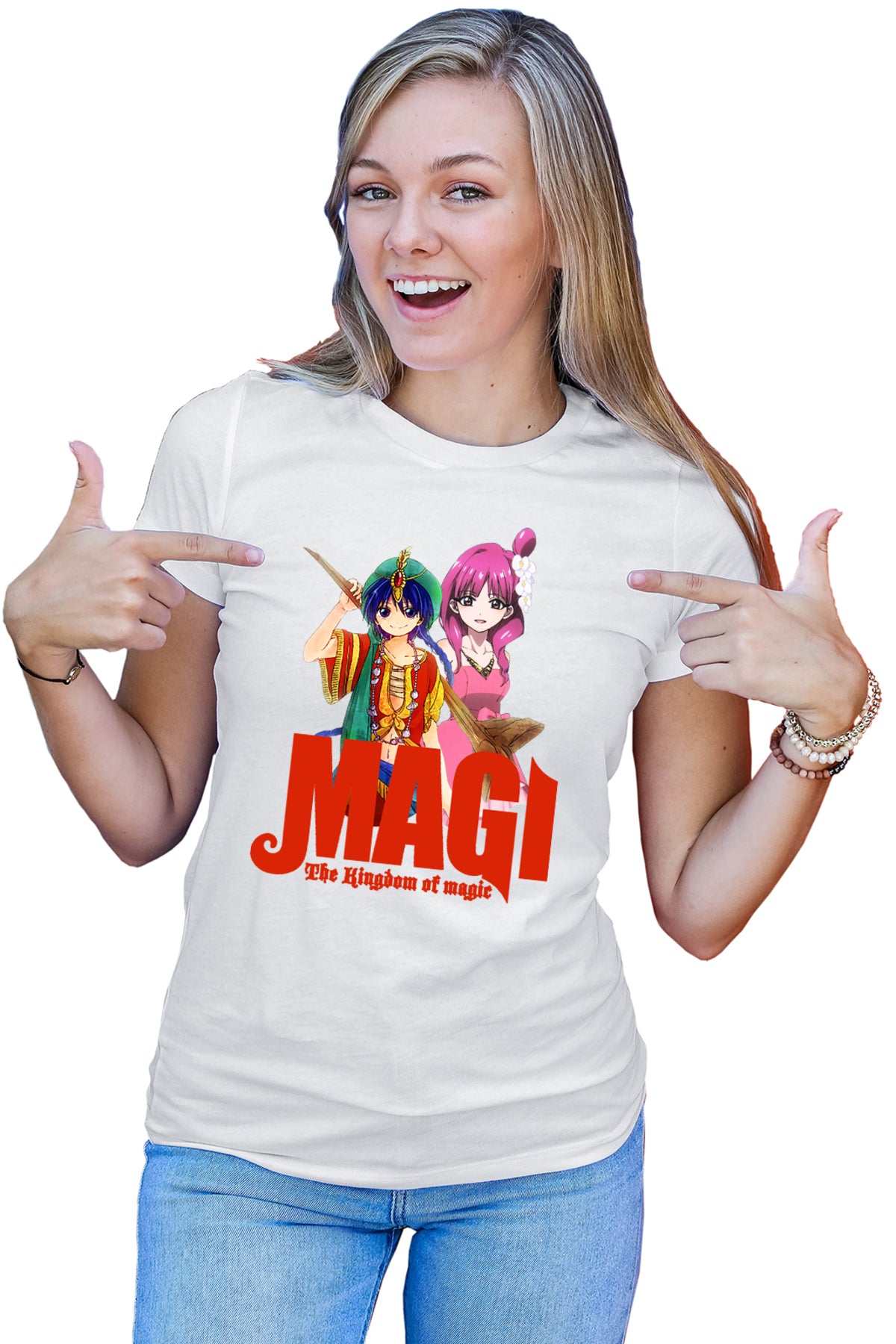 Tricou dama Magi The Labyrinth of Magic Morgiana Alladin Party Costume