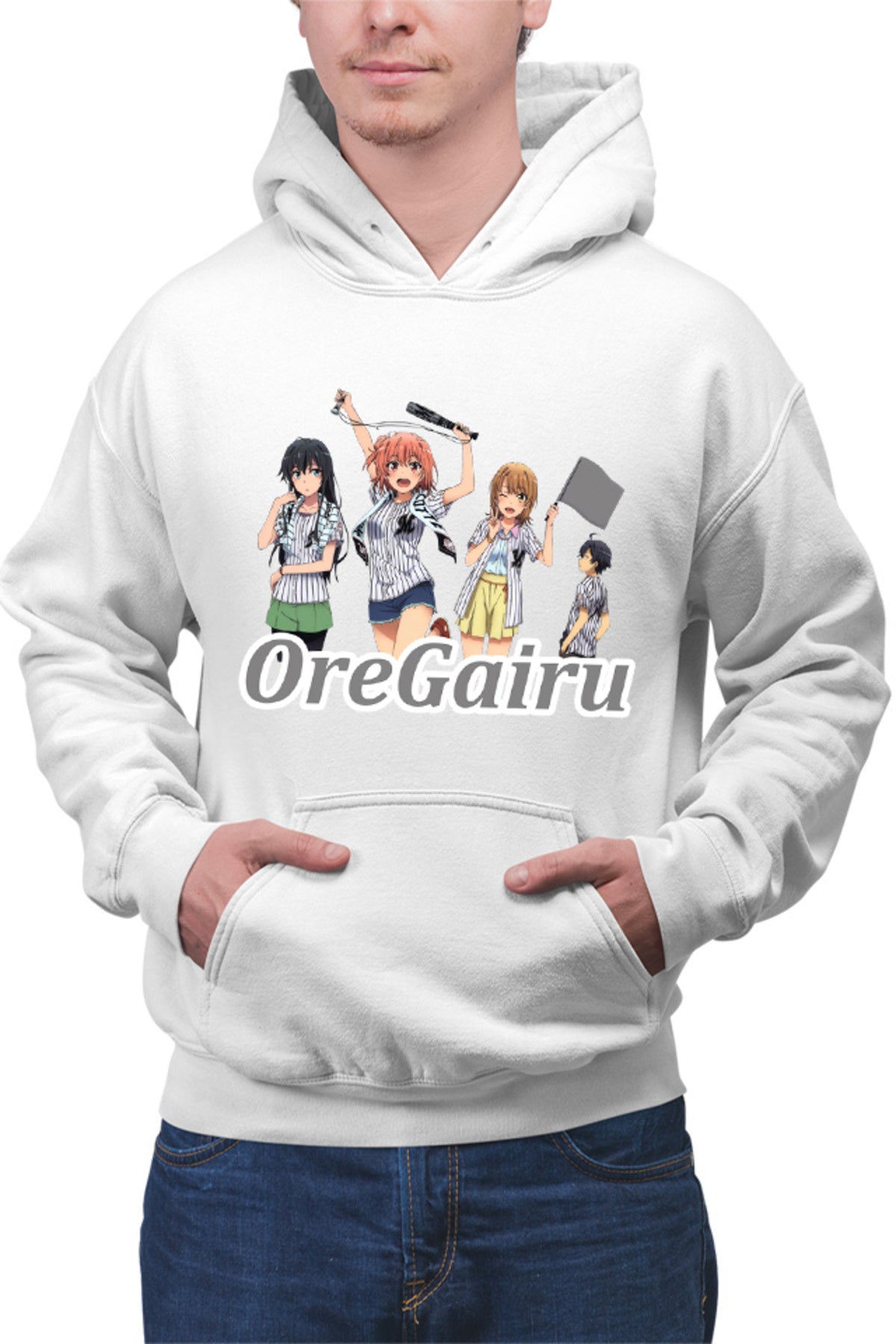 Hanorac barbati OreGairu School Hamachi MusicTeam Mates