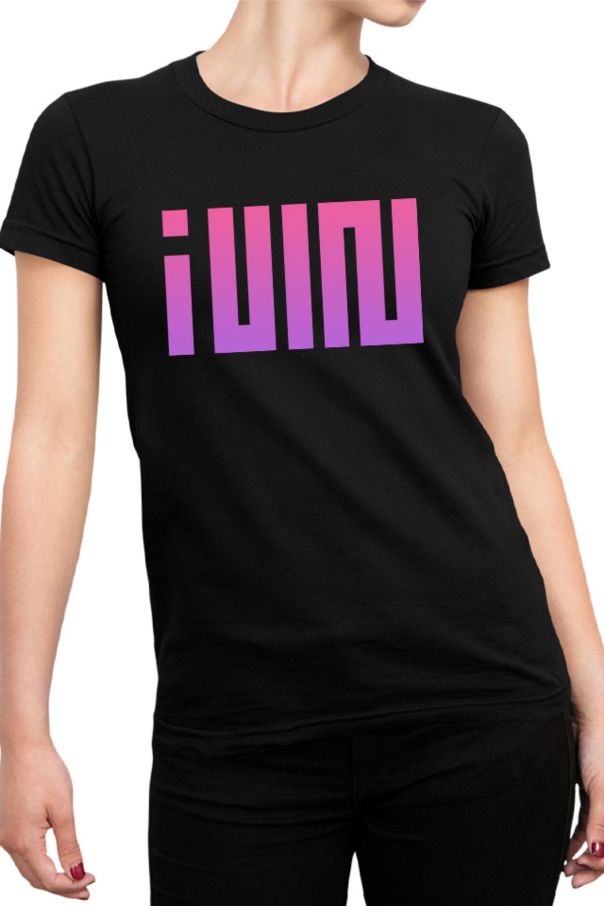 Tricou dama I-DLE K-Pop Music Popular Logo English Karaoke
