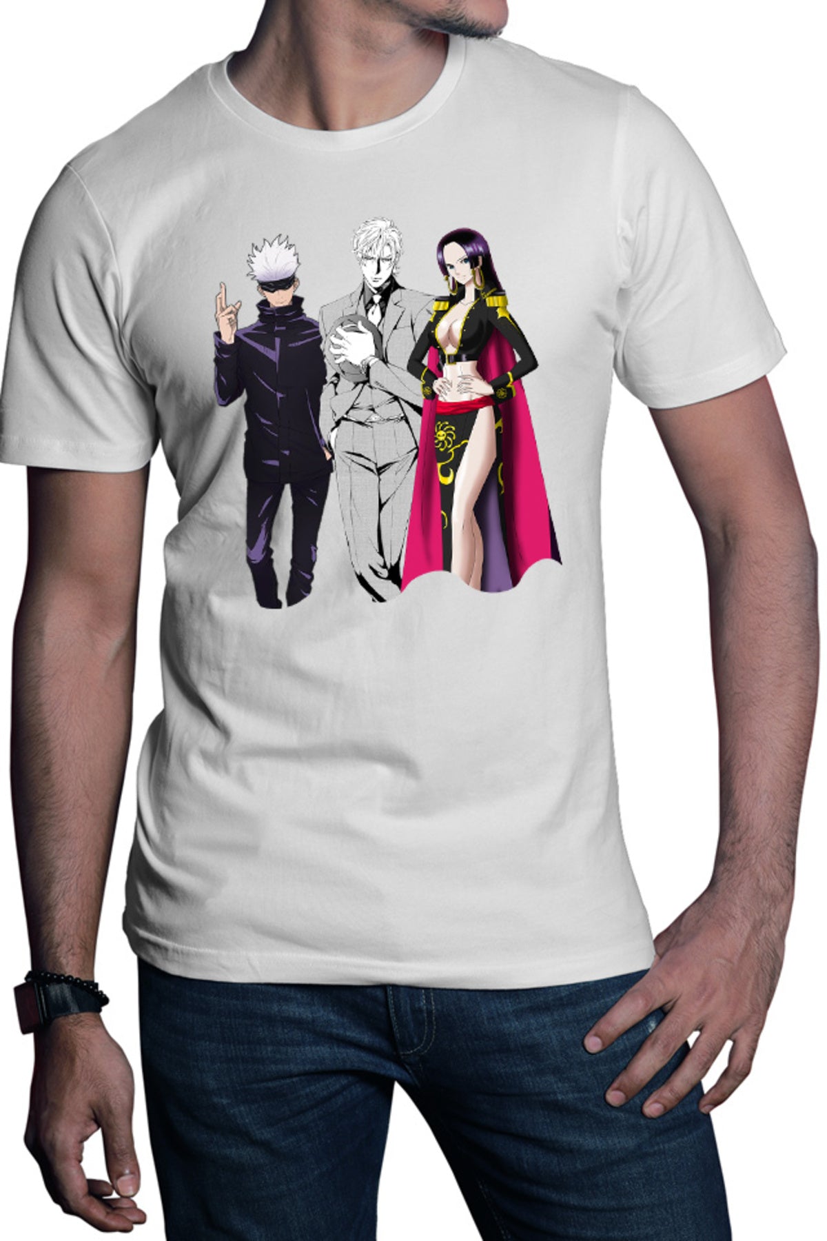 Tricou barbati Finder Asami Maxim Jujutsu Kaisen One Piece