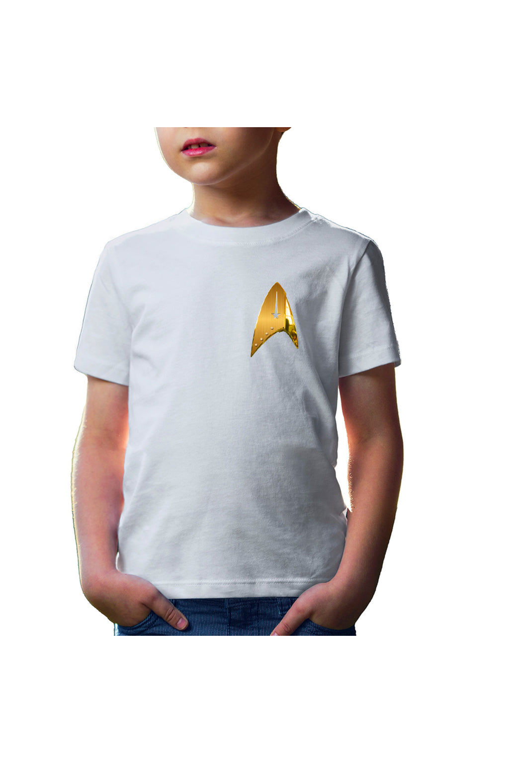 Tricou copii Star Trek Comunicator Badge Teleport