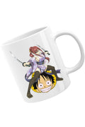 Cana Fairy Tail Erza Scarlet One Piece Luffy Anime Couple, alba, 330 ml