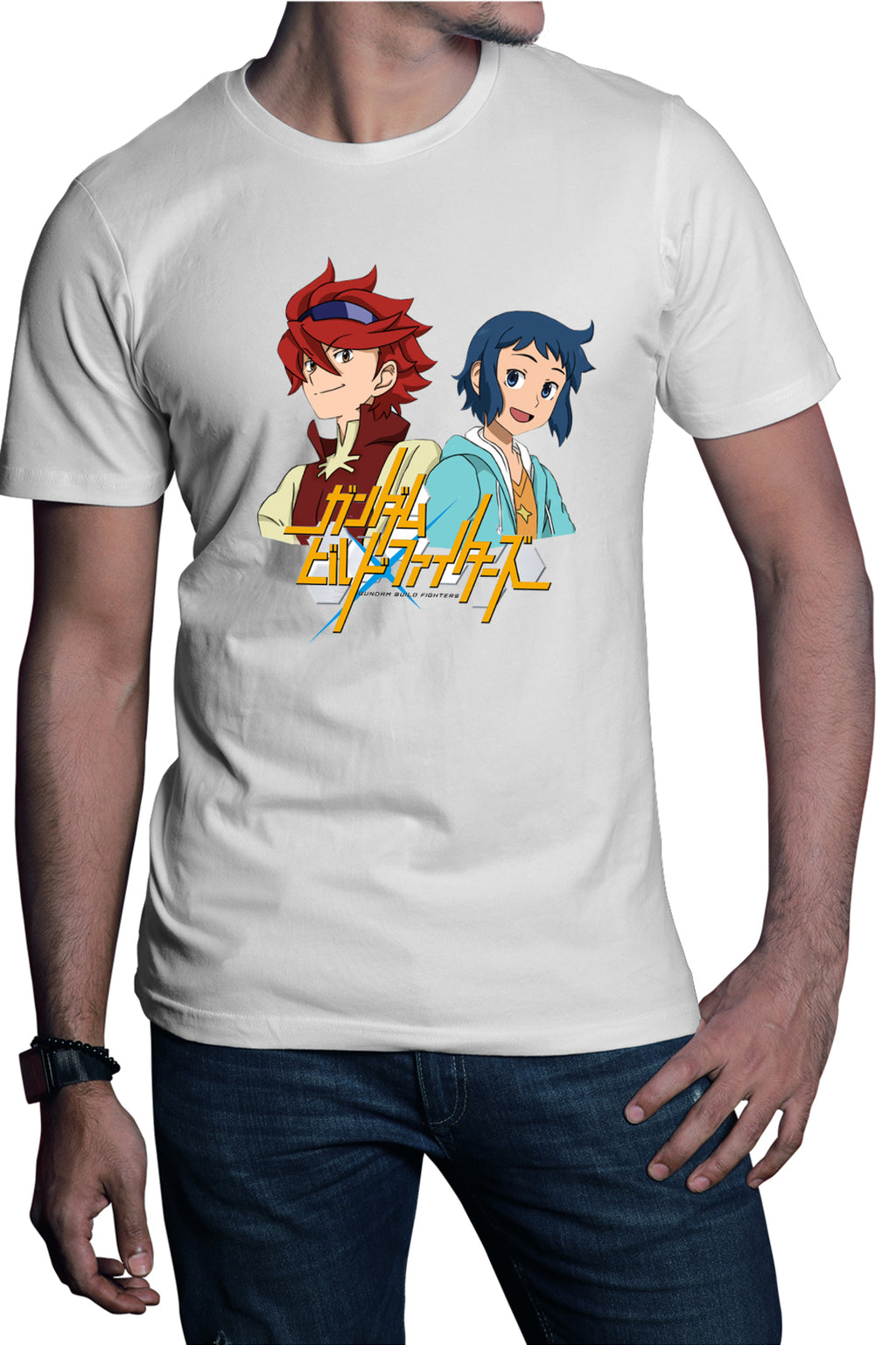 Tricou barbati dam Build Fighters Sei Reiji