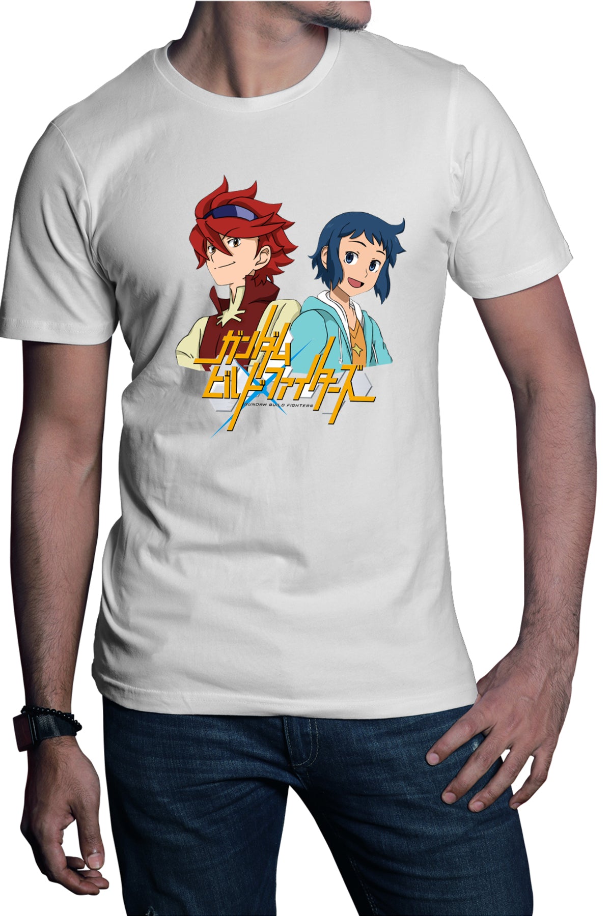 Tricou barbati dam Build Fighters Sei Reiji