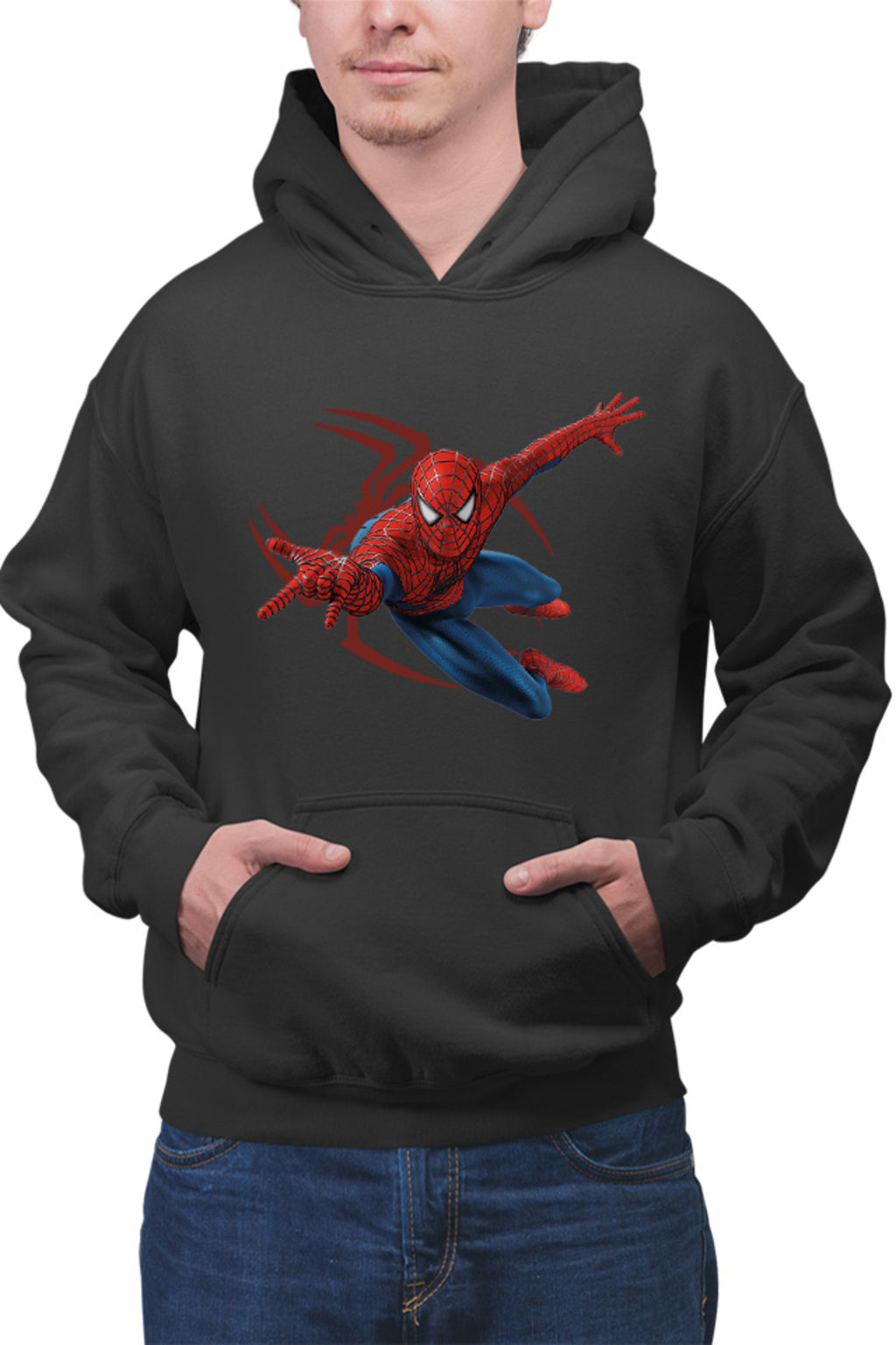 Hanorac barbati Spiderman Logograph Web Jump Marvel Stan