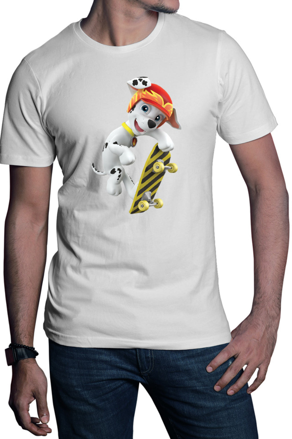 Tricou barbati Paw Patrol Dalmatioan Puppy Marshal
