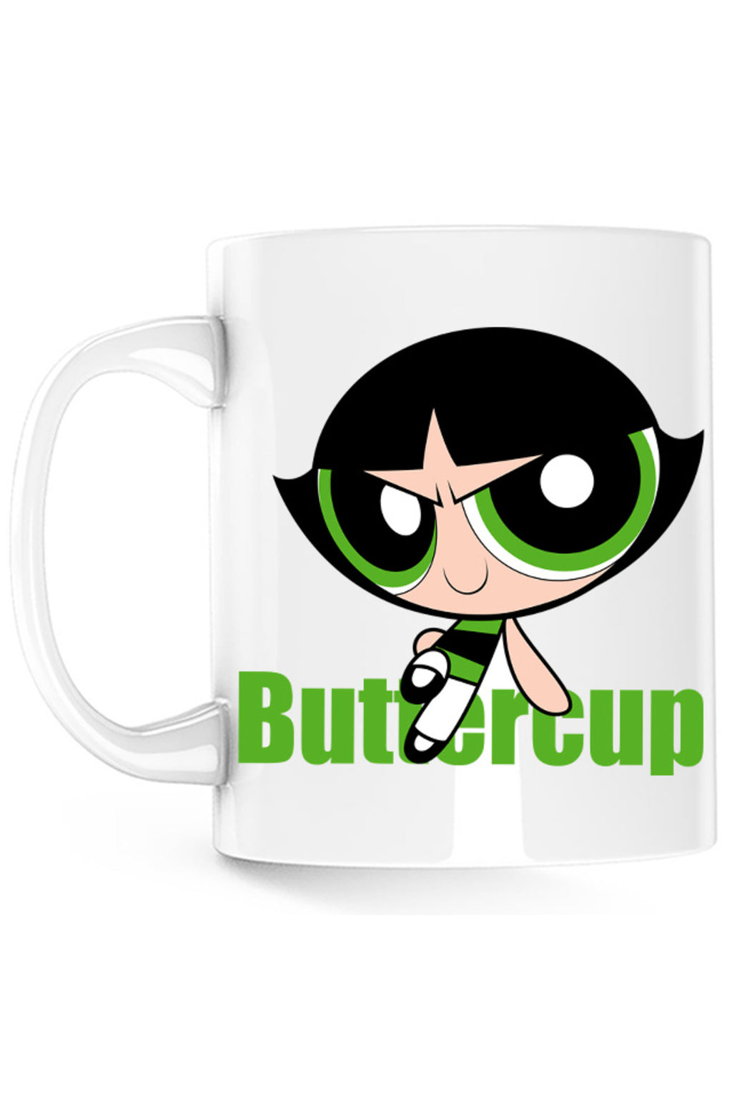 Cana The Powerpuff Girls Buttercup Tomboy Strong, alba, 330 ml